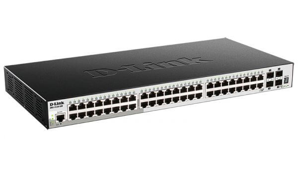 D-Link DGS-1510-52X 48 Ports 10/100/1000Mbps + 4 10G SFP+ ports SmartPro Switch