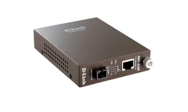 D-Link DMC-920R/E 10/100Base-TX to 100Base-FX Single-Fiber Media Converter (TX: 1310μm; RX: 1550)