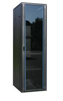 Redstar 32U 600x600mm Glass Door Cabinet