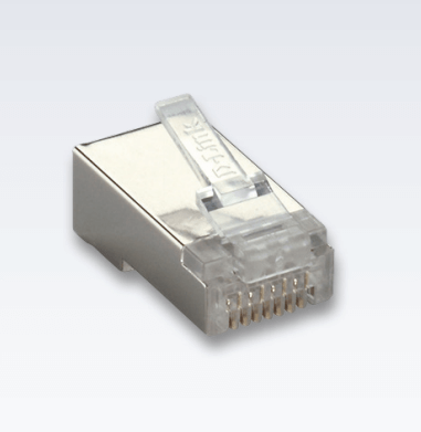 [NPG-C61MET502-100] D-Link Cat6 Shielded FTP plug with Engraved D-Link Logo-(100pcs/bag)