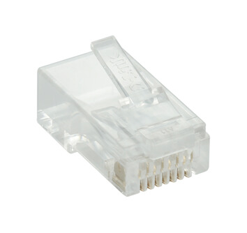 [NPG-C61TRA501-100] D-Link Cat6 UTP (1Pcs) Modular Plugs - Transparent Colour with Engraved D-link Logo (100 Pcs/Bag)