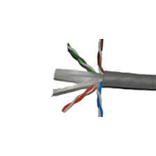 [NCB-C6UGRYR-305-LS] D-Link Cat6 UTP 23 AWG LSZH Solid Cable - 305m/Roll - Grey Colour
