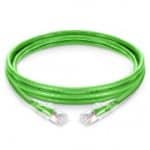 [NCB-C6UGRNR1-1] D-Link Cat6 UTP 24 AWG PVC Round Patch Cord - 1m - Green Colour