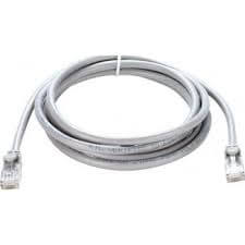 [NCB-6ASGRYR1-1] D-Link Cat6A 10G Shielded 26 AWG PVC Round Patch Cord - 1m - Grey Colour