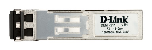 [DEM-211] D-Link DEM-211 100 base FX Mutlimode mode 2KMs SFP transceiver ( for DES-12xx, DGS36xx series)