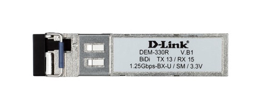 [DEM-330R] D-Link DEM-330R Gigabit WDM Single-Mode 10KM SFP Transceiver (TX-1310/RX-1550 nm)