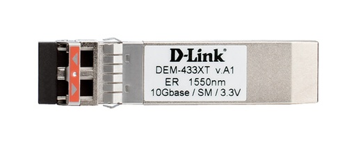 [DEM-433XT] D-Link DEM-433XT 10GBASE-ER SFP+ Transceiver 40km (w/o DDM)