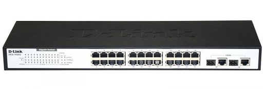 [DES-1026G/E] D-Link DES-1026G/E 24-port 10/100Mbps + 2 Combo 10/100/1000Mbps/SFP Unmanaged Standalone Switch