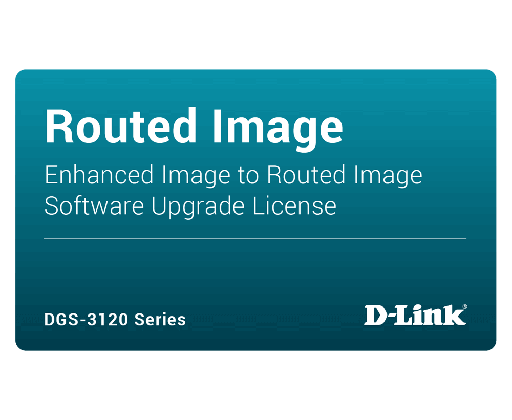 [DGS-3120-24SC-ER-LIC] D-Link DGS-3120-24SC-ER-LIC DGS-3120-24SC DLMS License Pack from Enhanced Image to Routed Image (For B1 H/W)