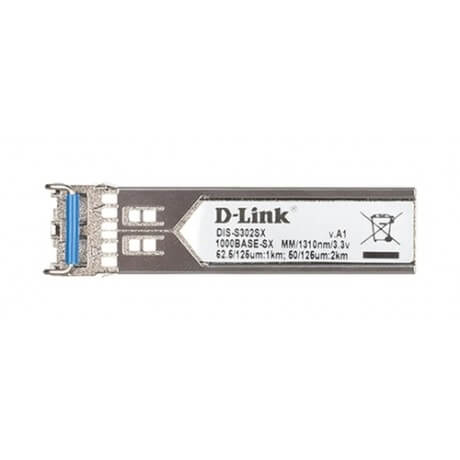 [DIS-S302SX] D-Link DIS-S302SX 1000BASE-SX, multi-mode, ( For DIS-100G Series & DIS-200G-12SW/DIS-200G-12PSW )