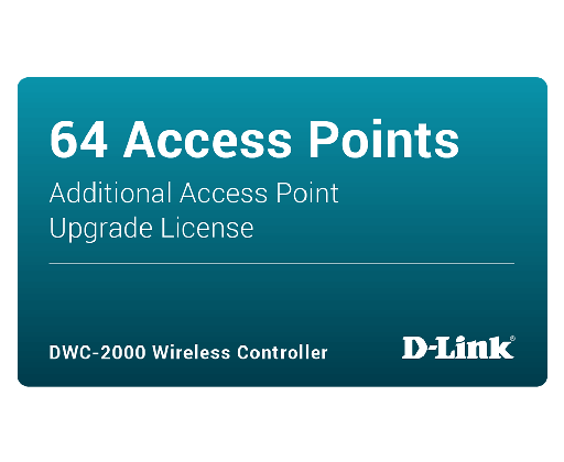 [DWC-2000-AP64-LIC] D-Link DWC-2000-AP64-LIC DWC-2000 license to add additional 64 AP