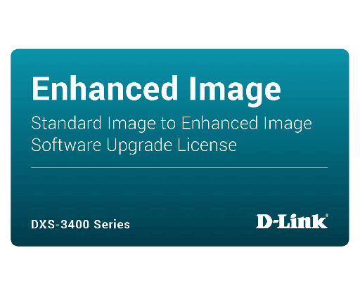 [DXS-3400-24TC-SE-LIC] D-Link DXS-3400-24TC-SE-LIC DXS-3400-24TC Standard Image to Enhanced Image license