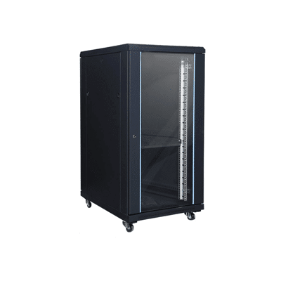 [AS8822] Redstar 22U 800x800mm Glass Door Cabinet