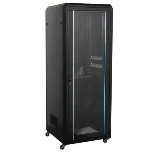 [AS6627] Redstar 27U 600x600mm Glass Door Cabinet