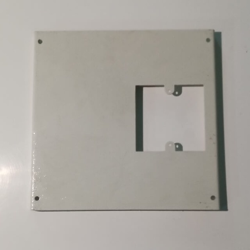 Trunking Outlet Plate Single