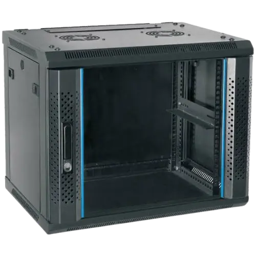 Wall mounted network cabinet