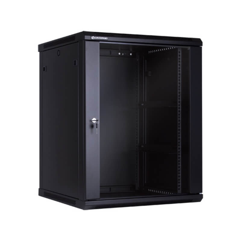[NWR-15U-6060-BL-GL] D-Link 15U(600*600mm) wall mount rack with glass door