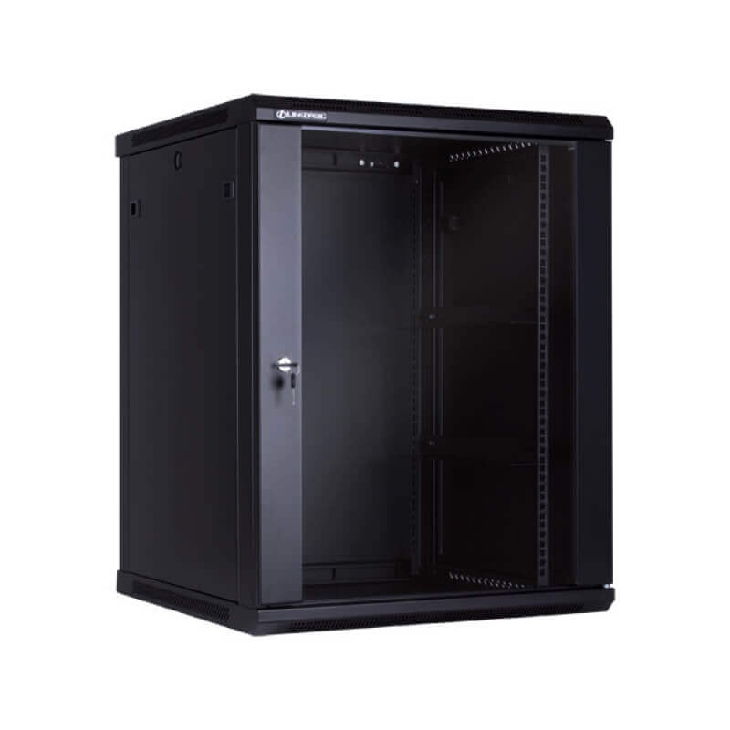 [NWR-9U-6060-BL-GL] D-Link 9U(600*600mm) wall mount rack with glass door
