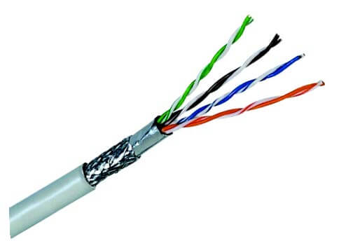 D-Link Cat6 SFTP 23 AWG PVC Solid Cable - 305m/Roll- Grey Colour