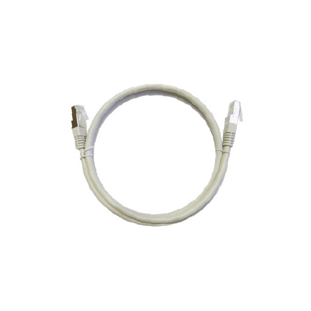 D-Link Cat6 STP 26 AWG PVC Round Patch Cord - 1m - Grey Colour