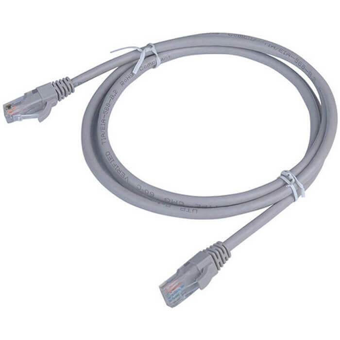 D-Link Cat6 UTP 24 AWG PVC Round Patch Cord - 10m - Grey Colour