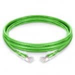 D-Link Cat6 UTP 24 AWG PVC Round Patch Cord - 1m - Green Colour