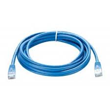 D-Link Cat6 UTP 24 AWG PVC Round Patch Cord - 3m - Blue Colour