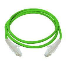 D-Link Cat6 UTP 24 AWG PVC Round Patch Cord - 3m - Green Colour