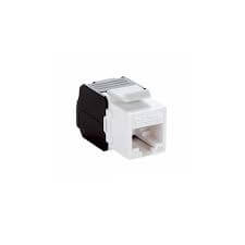 [NKJ-6AWHI1B21] D-Link Cat6A - 10G UTP 180 Tool-less Keystone Jack - White Colour