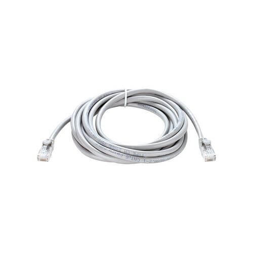 [NCB-6AUGRYR1-3] D-Link Cat6A 10G UTP 24 AWG PVC Round Patch Cord - 3m - Grey Colour