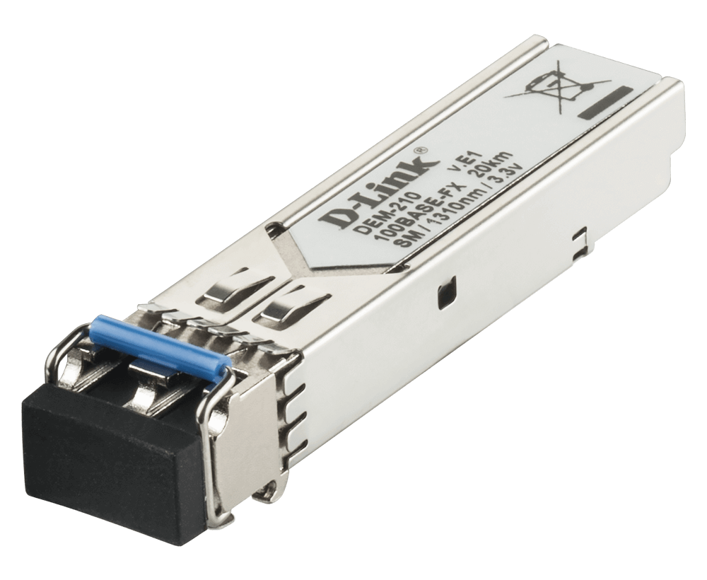[DEM-210] D-Link DEM-210 100 base FX single mode 15KMs SFP transceiver ( for DES-12xx, DGS36xx series)
