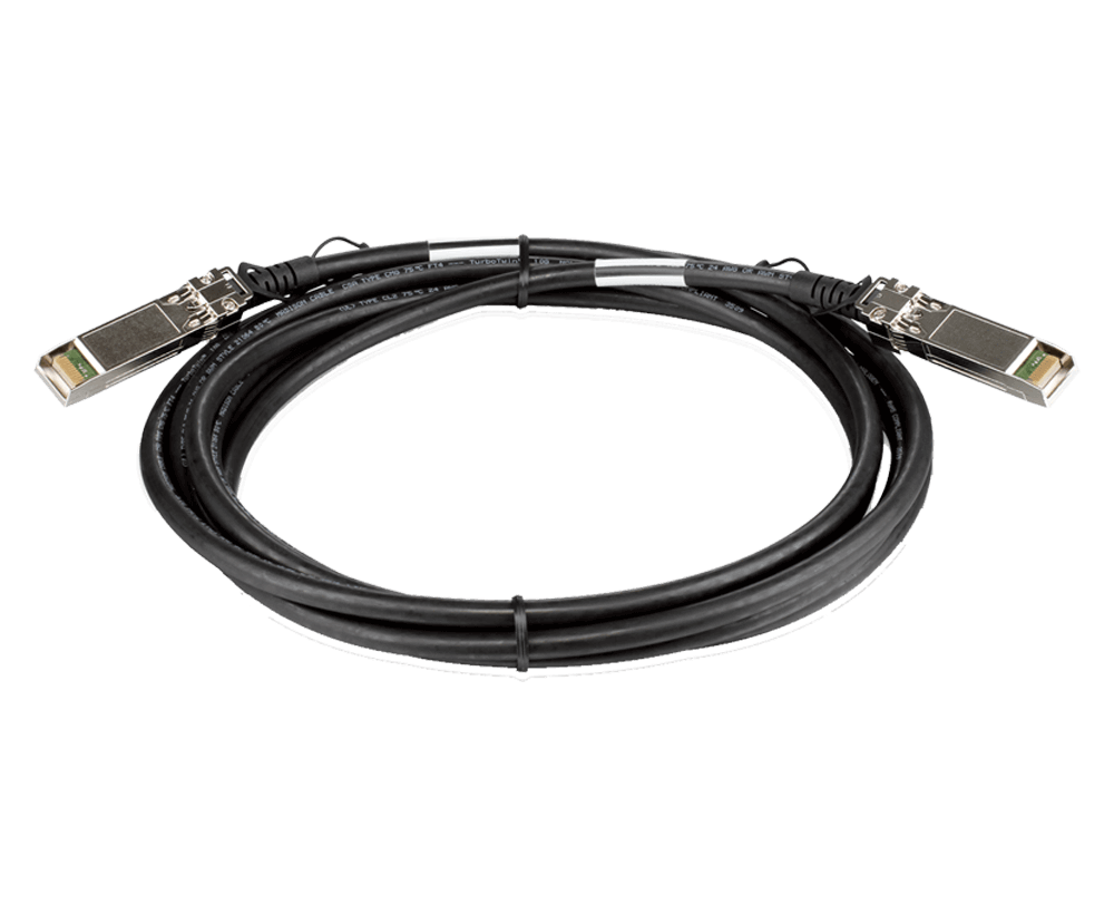 D-Link DEM-CB300S 10-GbE SFP+ 3m Direct Attach Stacking Cable (For DGS-1510/DGS-3130/DGS-3420/DGS-3620/DGS-3630 Series)