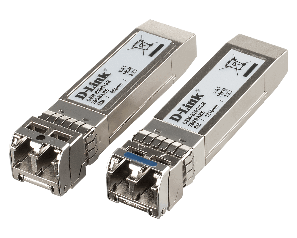 [DEM-S2810LR] D-Link DEM-S2810LR 25GBASE-LR SFP28 Transceiver, single-mode, 10km