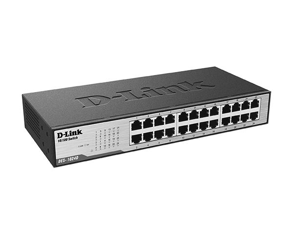 [DES-1024D/B] D-Link DES-1024D | 24-Port Unmanaged Desktop Switch