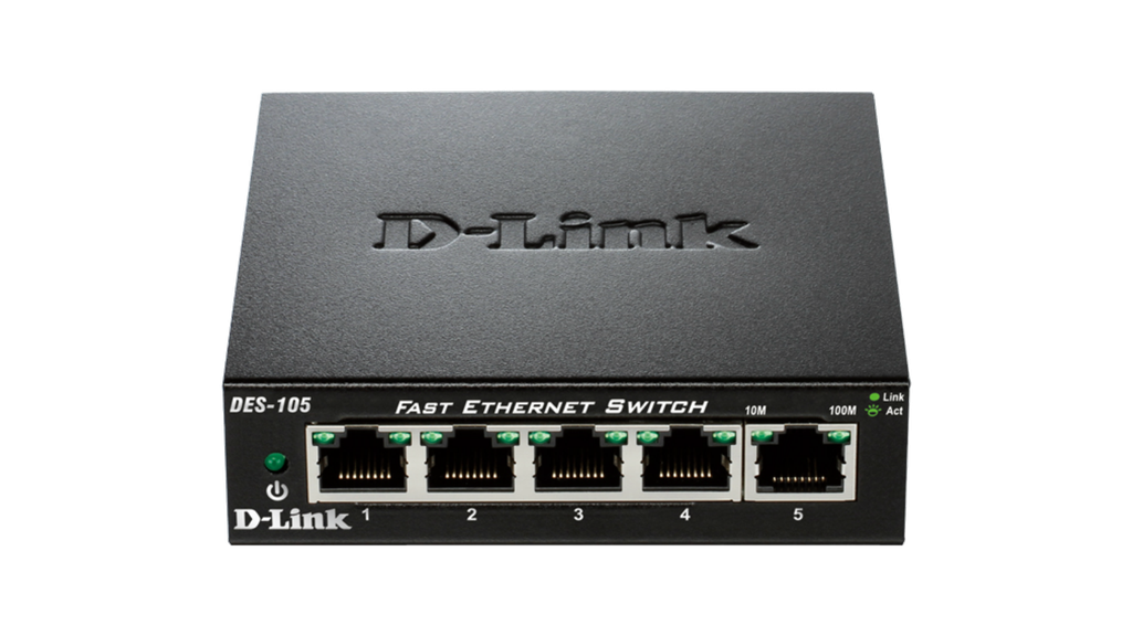 D-Link DES-105 | 5-port Unmanaged Switch