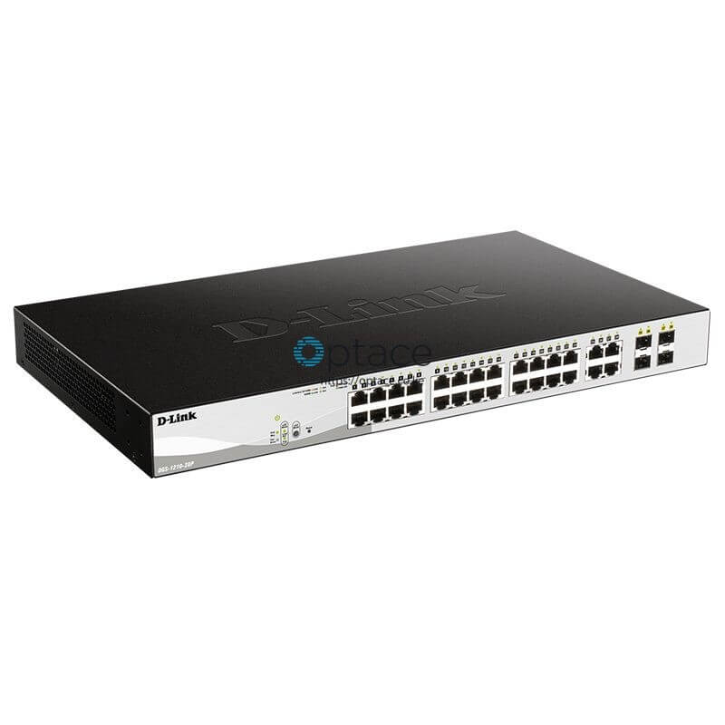 D-Link DGS-1210-28P | 28-Port Gigabit Smart Managed PoE Switch
