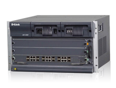 D-Link DES-8503E Chassis of DES-8503E (including 1 fan tray, 2 power supply slots, 1 control module slot and 2 service slots)