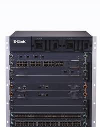 D-Link DES-8510E Chassis of DES-8510E (including 1 fan tray, 2 power supply slots, 2 control module slots and 8 service slots)