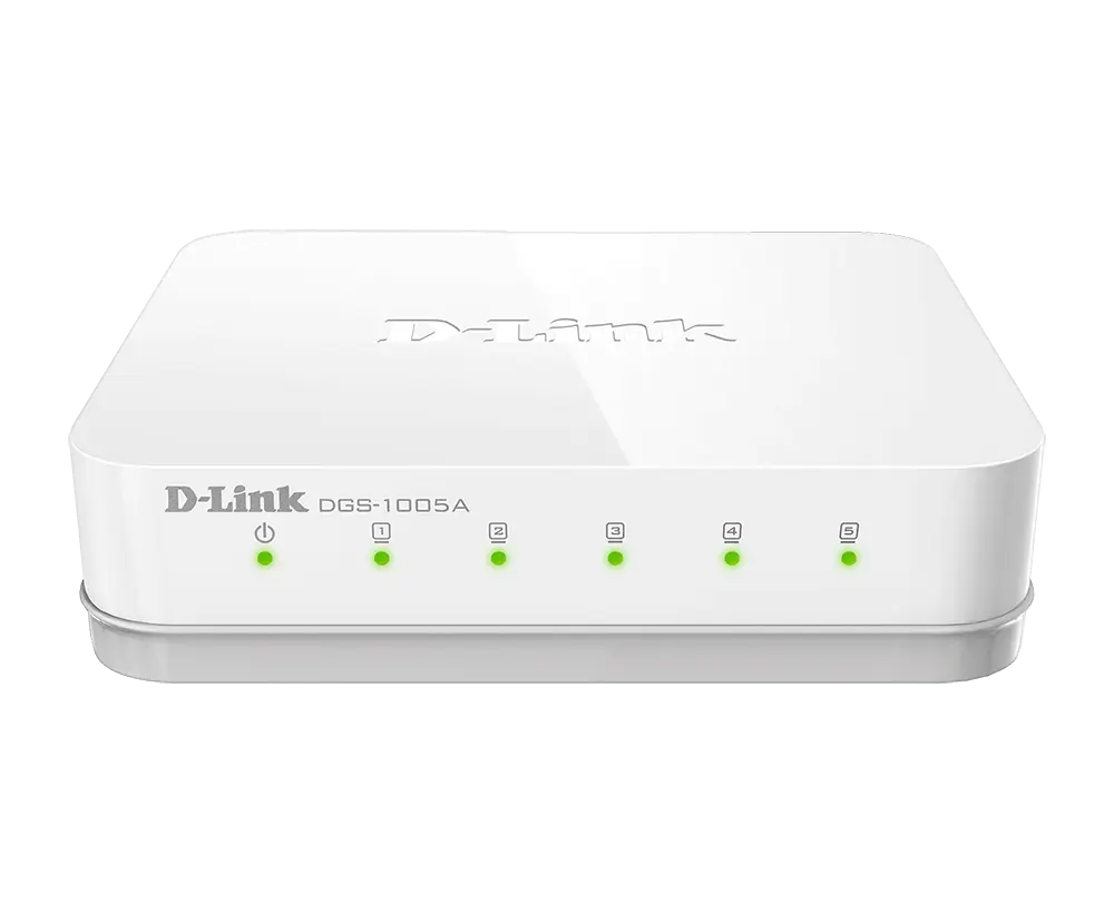 D-Link DGS-1005P | 5-Port Gigabit Unmanaged Desktop Switch
