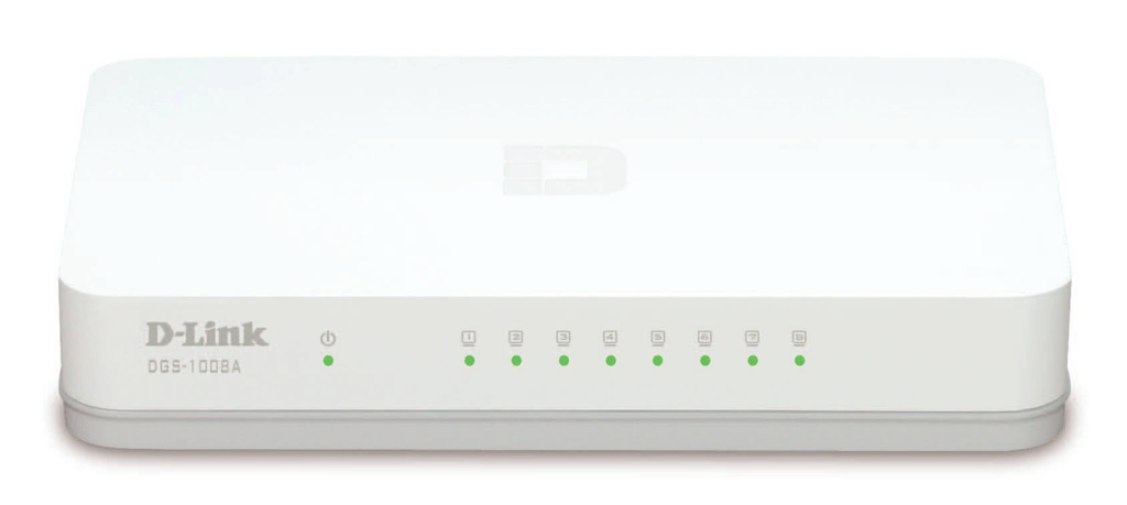 D-Link DGS-1008A | 8-Port Unmanaged gigabit switch
