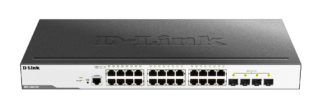 [DGS-3000-28L] D-Link DGS-3000-28L | 28port Managed Gigabit Switch