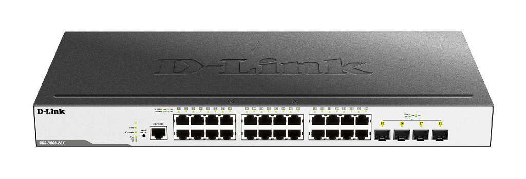 [DGS-3000-28X] D-Link DGS-3000-28X | 28-port Managed Gigabit Switch