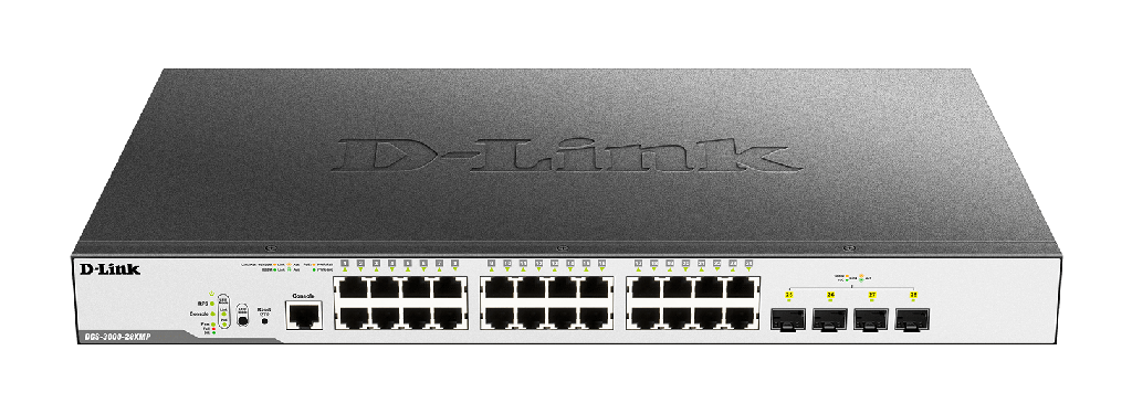 D-Link DGS-3000-28XMP | 28-port Managed Gigabit PoE Switch