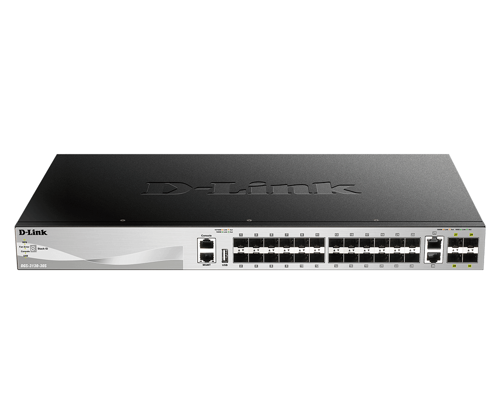 D-Link DGS-3130-30S | 30-Port Managed Switch