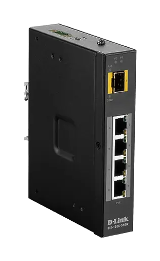 D-Link DIS-100G-5PSW | Industrial Gigabit Unmanaged PoE Switch
