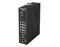 [DIS-200G-12PS/U] D-Link DIS-200G-12PS | 12-Port Industrial Gigabit Managed PoE Switch