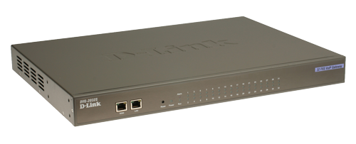 D-Link DVG-2032S/16CO/C1A 16-ports FXS modular Gateway