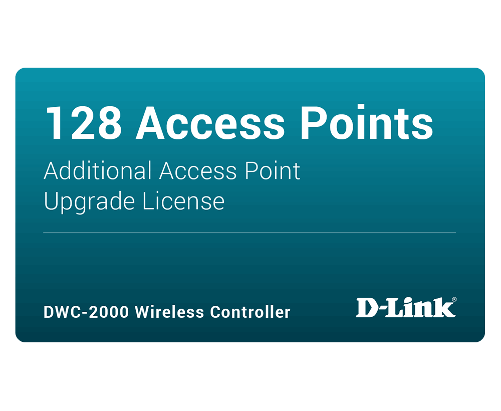 D-Link DWC-2000-AP128-LIC DWC-2000 license to add additional 128 AP