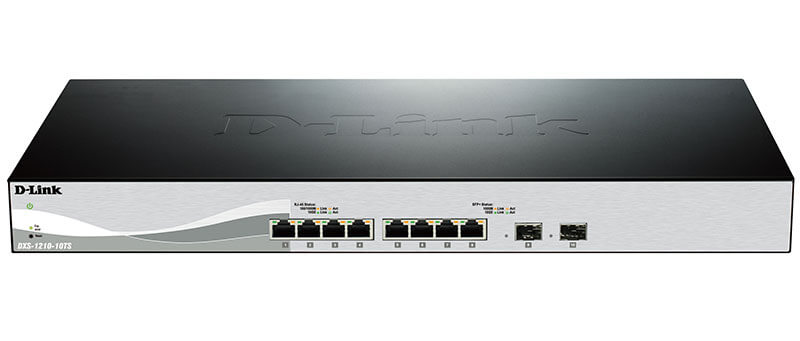 D-Link DXS-1210-10TS | 10G Multi-Gigabit Smart Managed Switch