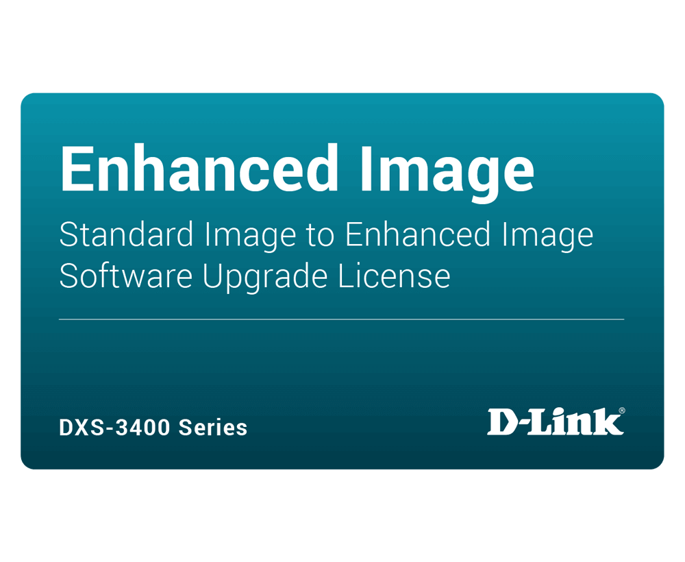 D-Link DXS-3400-24SC-SE-LIC DXS-3400-24SC Standard Image to Enhanced Image license